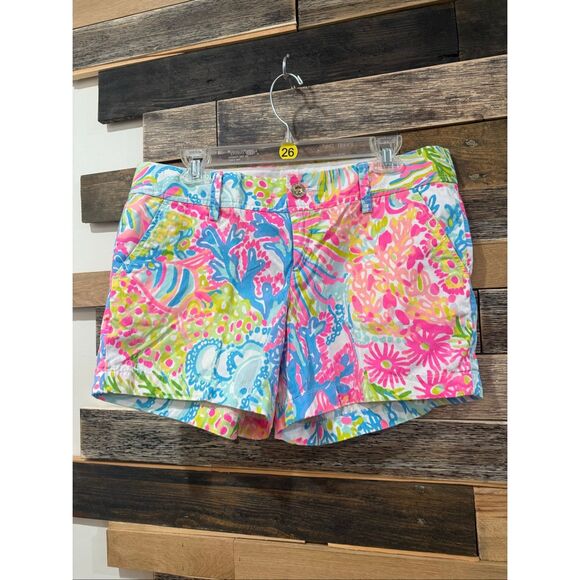 Lilly Pulitzer the Callahan shorts sz 10 - Picture 1 of 10